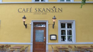 Vi spiste god mat på Skansen